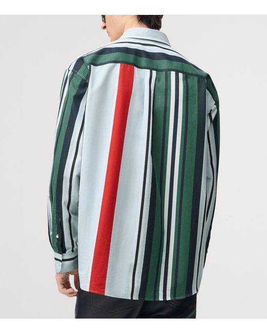 Loewe Blue Stripe Print Shirt for men