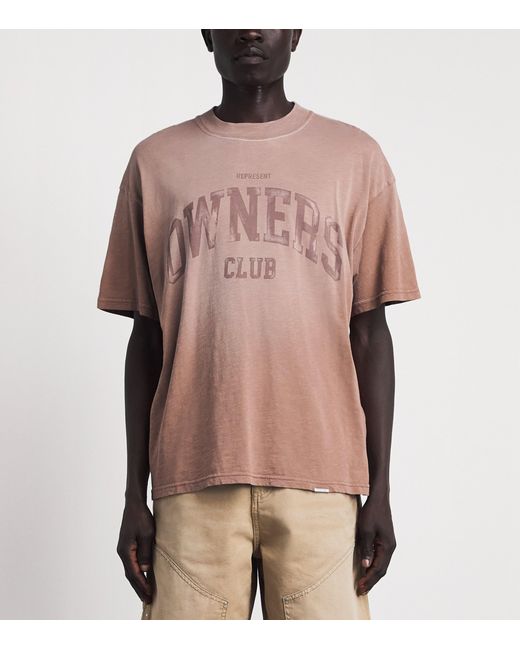Represent Pink Cotton Owners Club T-Shirt