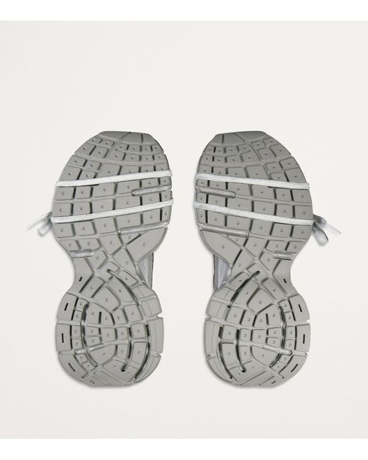 Balenciaga White 3xl Reflective Sneakers for men