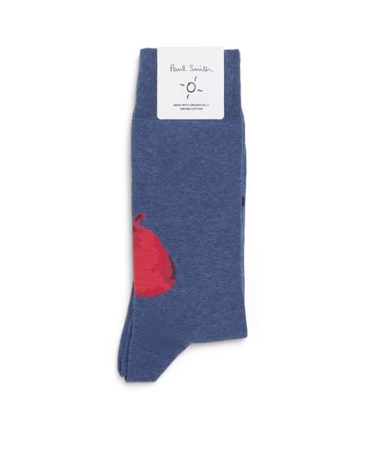 Paul Smith Blue Pear Socks for men
