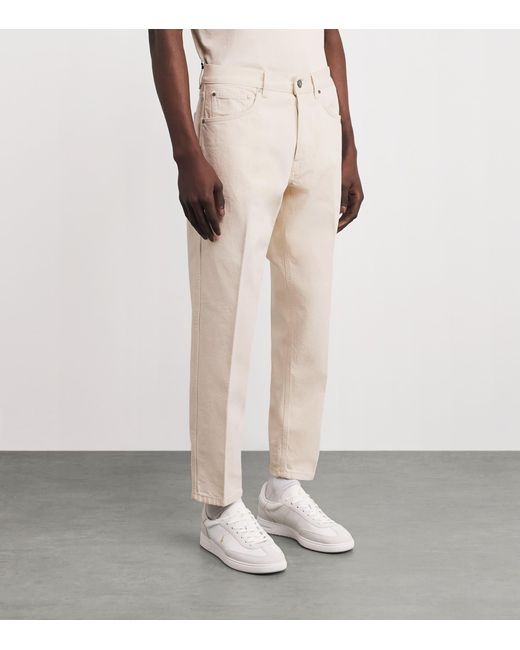 Lardini Natural Straight Jeans for men