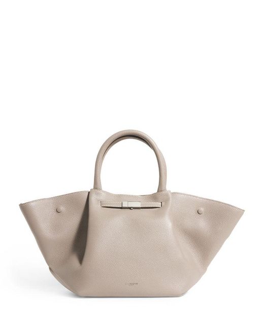 DeMellier London Natural Structured Leather New York Tote Bag