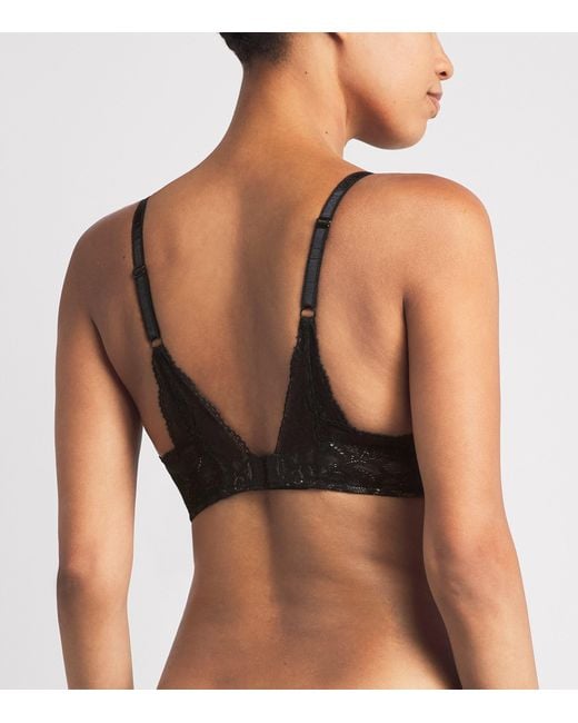 Aubade Black Rosessence Plunge Bra