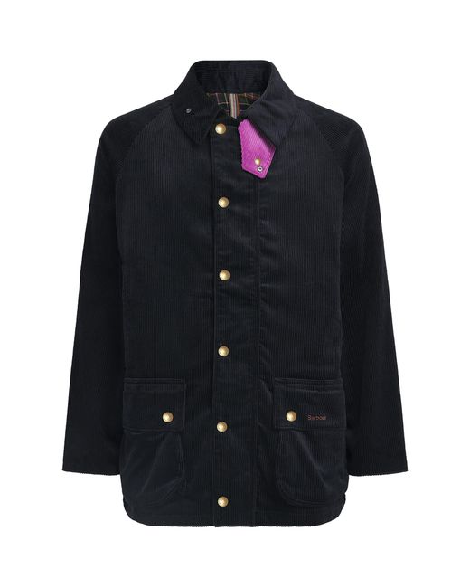 Barbour Blue X Paul Smith Corduroy Beaufort Casual Jacket for men