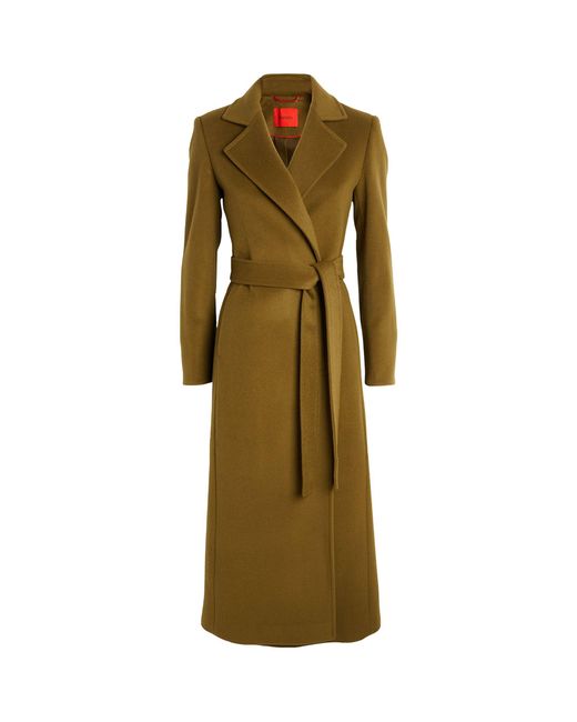 MAX&Co. Green Wool Longrun Coat