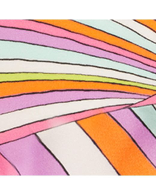 Emilio Pucci White Iride Bikini Bottoms