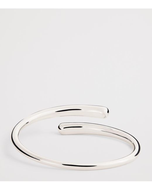 LIE STUDIO White Sterling The Olga Bangle