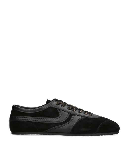 Dries Van Noten Black Suede Dustin Sneakers for men