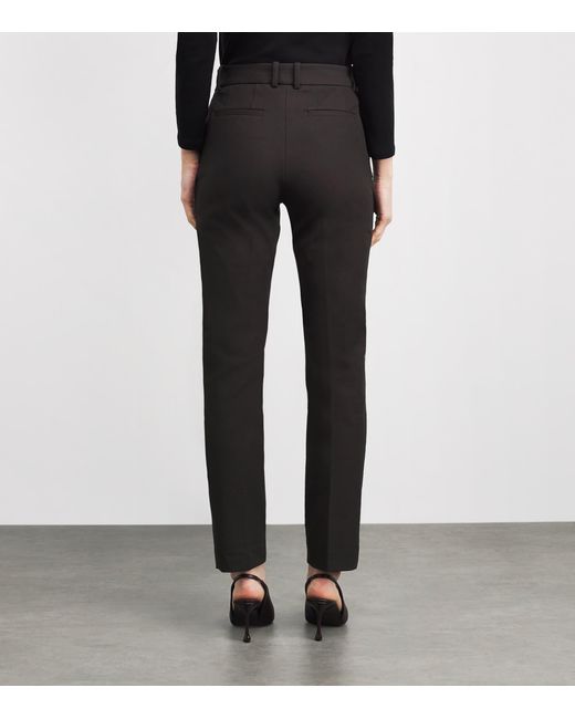 Joseph Black Gabardine Coleman Slim Trousers