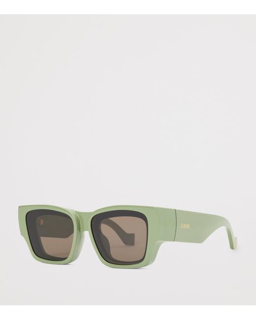 Loewe Green X Paula's Ibiza Front Lenses Square Sunglasses