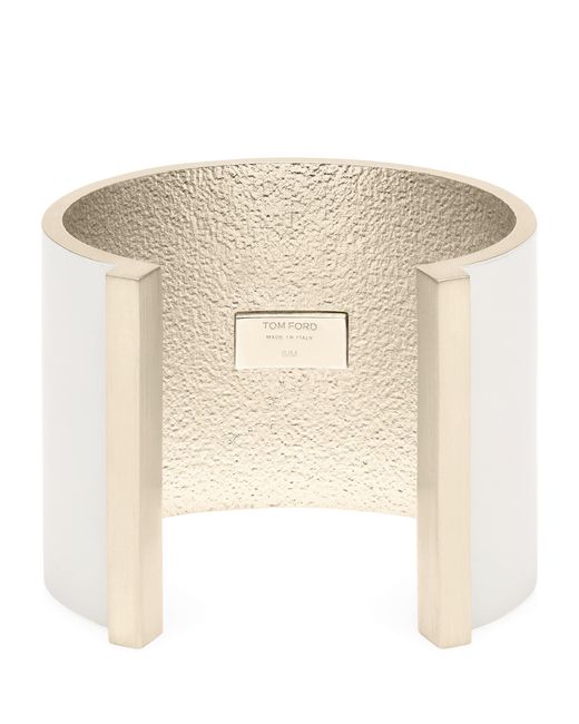Tom Ford Natural Matte Lacquered Brass Fera Cuff