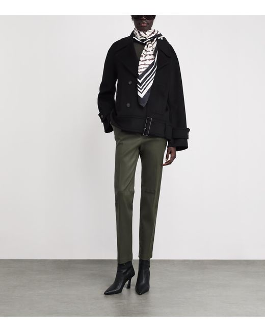 Joseph Gray Coleman Leather Trousers