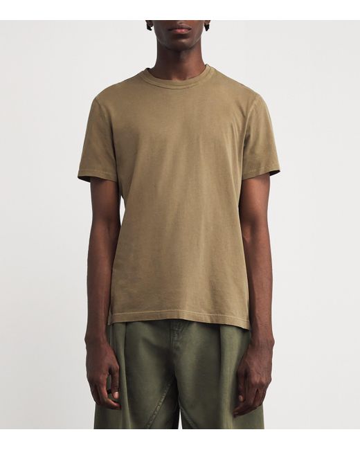 Citizens of Humanity Green Organic Cotton Boxy T-Shirt for men