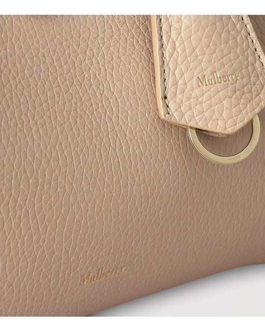 Mulberry Natural Small Leather Iris Shoulder Bag