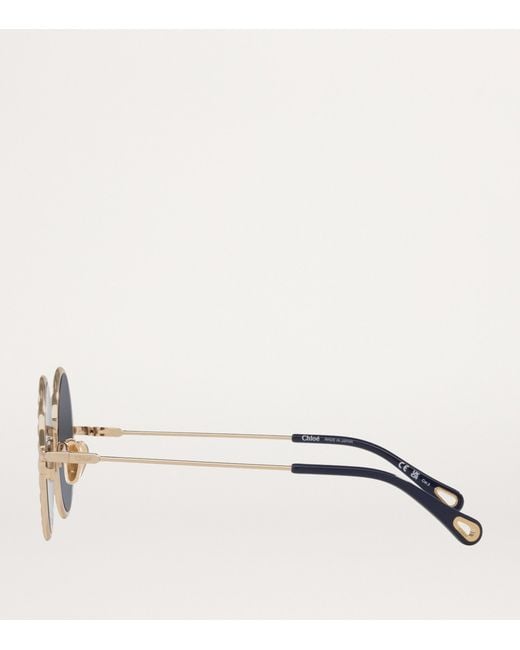 Chloé Gray Metal Ch0230S Sunglasses