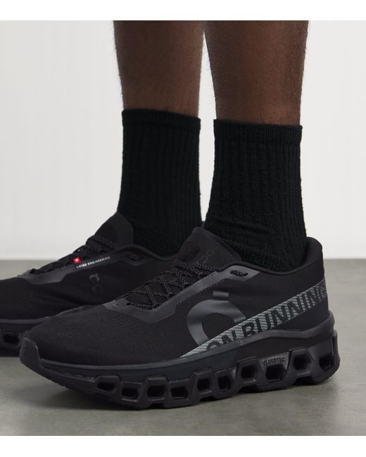 On Shoes Black Cloudmster 2 Trainers for men