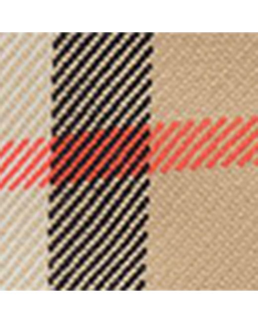 Burberry Natural Cotton Check Bucket Hat