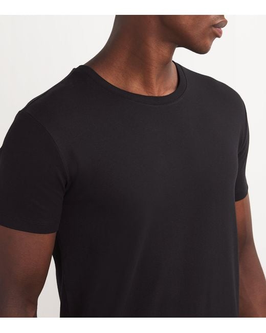 Falke Black Daily Comfort T-Shirt for men