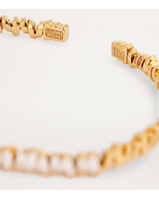 Suzanne Kalan Natural And Diamond Classic Bangle