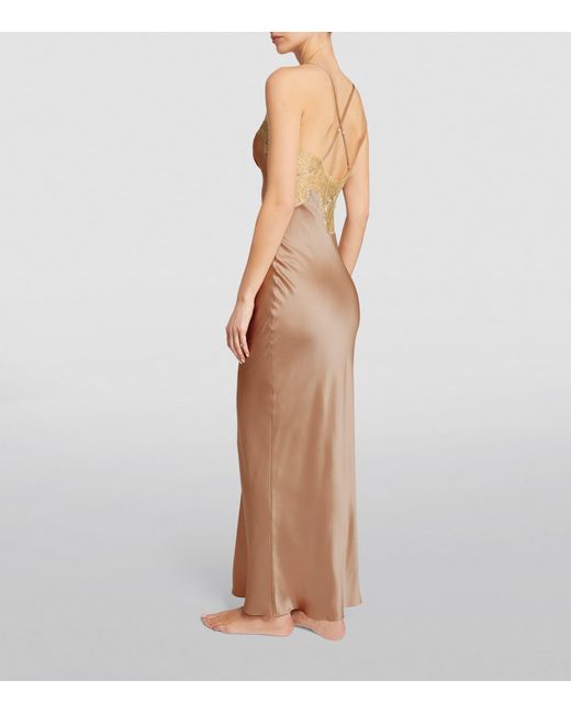 Gilda & Pearl Natural Silk Gina Slip Dress