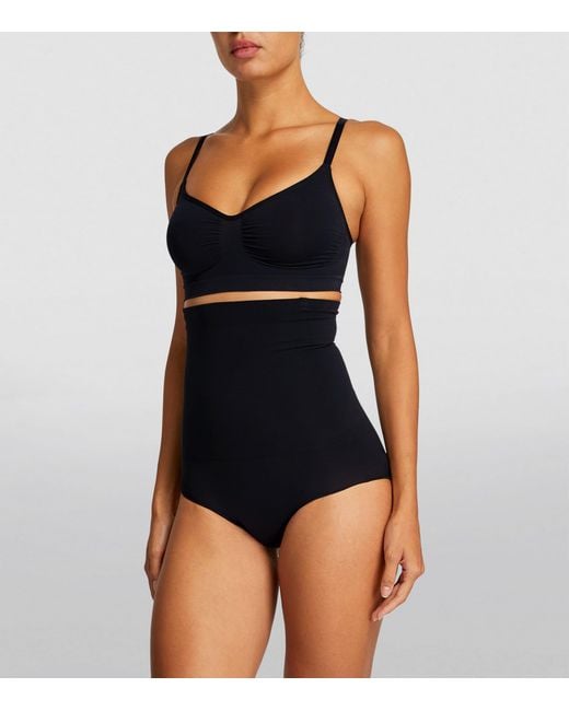 Skims Black Seamless Sculpt Bralette