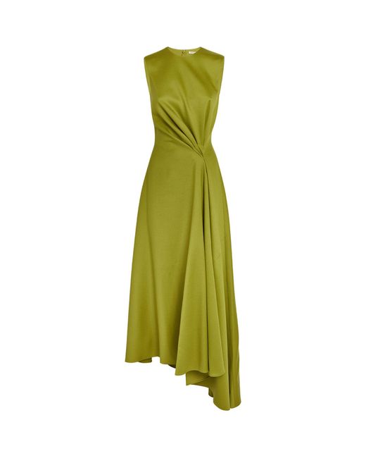 Emilia Wickstead Green A-line Neha Dress
