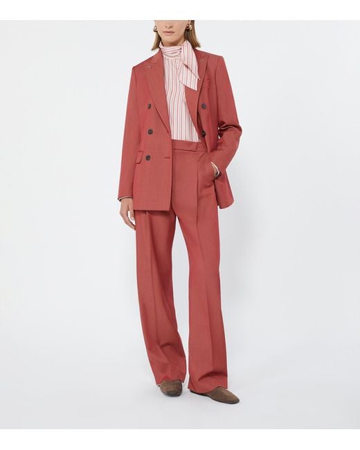 Max Mara Wool Tailored Trousers