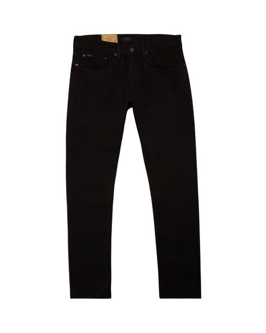 Polo Ralph Lauren Black Sullivan Slim Jeans for men