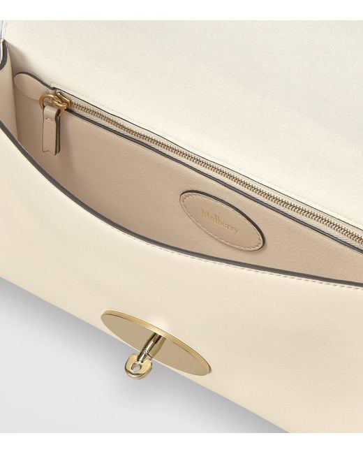 Mulberry Natural Leather Lily Clutch Bag
