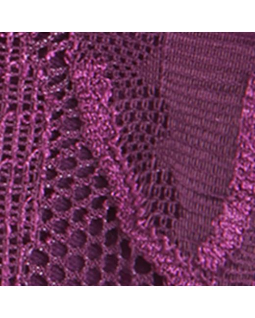 Maison Lejaby Purple Lace Songe Briefs