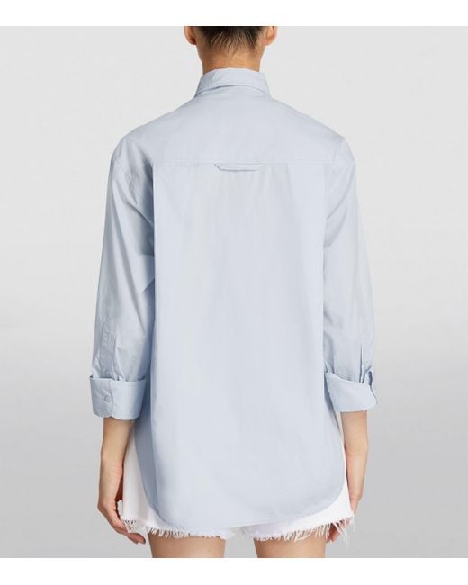 Citizens of Humanity Blue Cotton Kayla Shirt