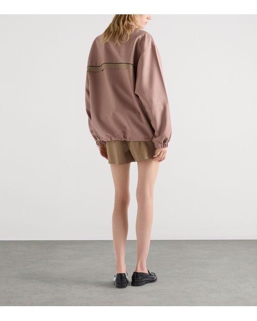 Prada Brown Wool-Mohair Jacket