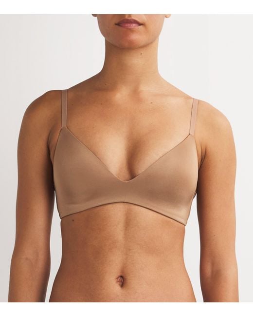 Skims Natural Wireless T-Shirt Bra