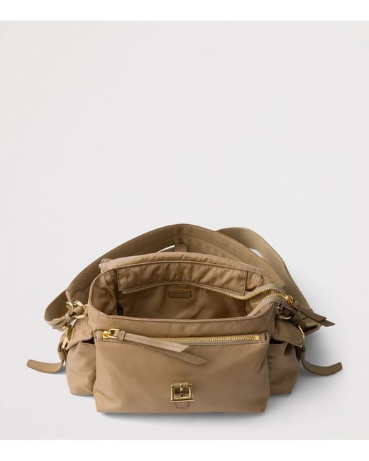 Prada Brown Medium Re-Nylon Shoulder Bag