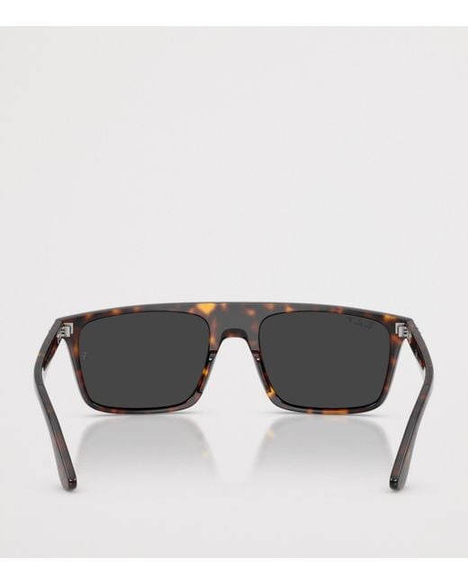 Ray-Ban Black Rb2222 Square Sunglasses