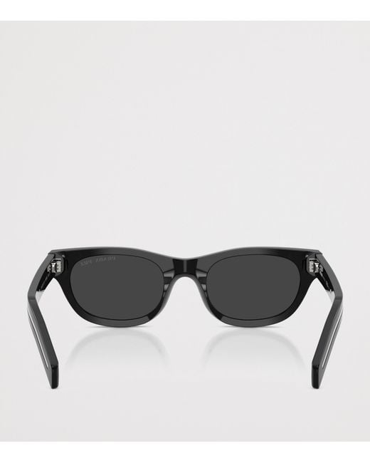 Prada Black Pr C09S Cat-Eye Sunglasses for men