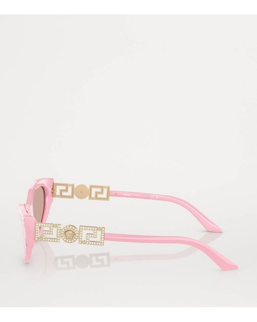 Versace Pink Metal Ve4470B Sunglasses