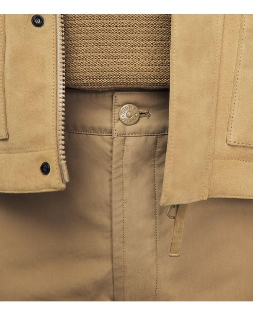 Stone Island Natural Cotton Ghost Straight Chinos for men