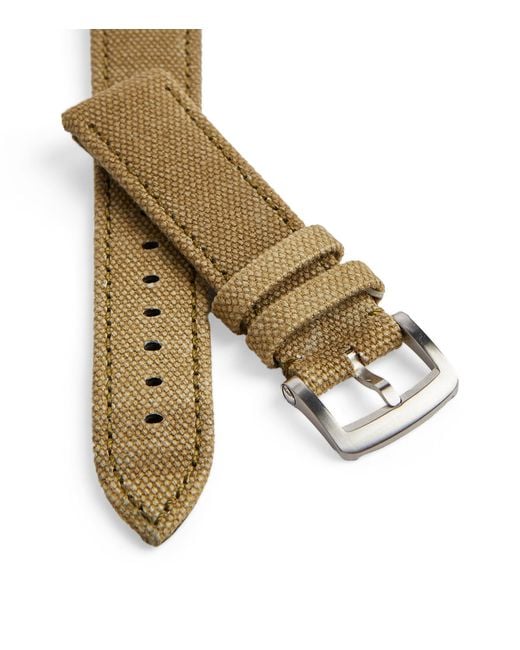 Polo Ralph Lauren Green Canvas Watch Strap