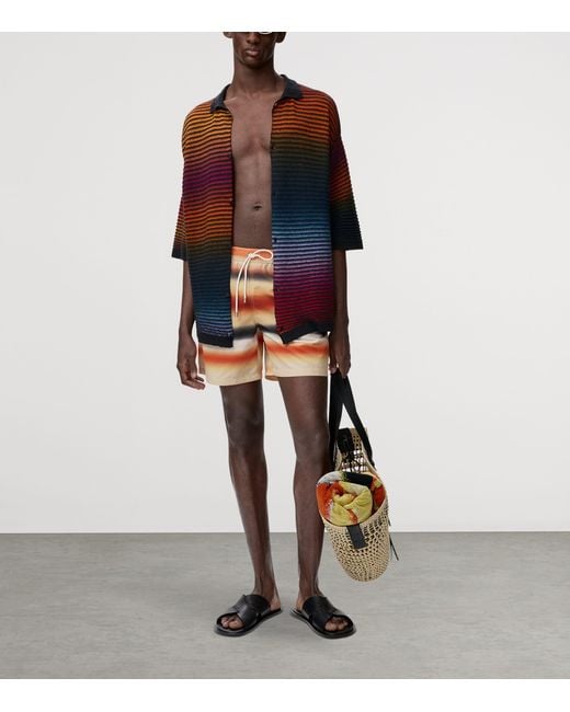 Loewe Red X Paula's Ibiza Stripe Shirt for men