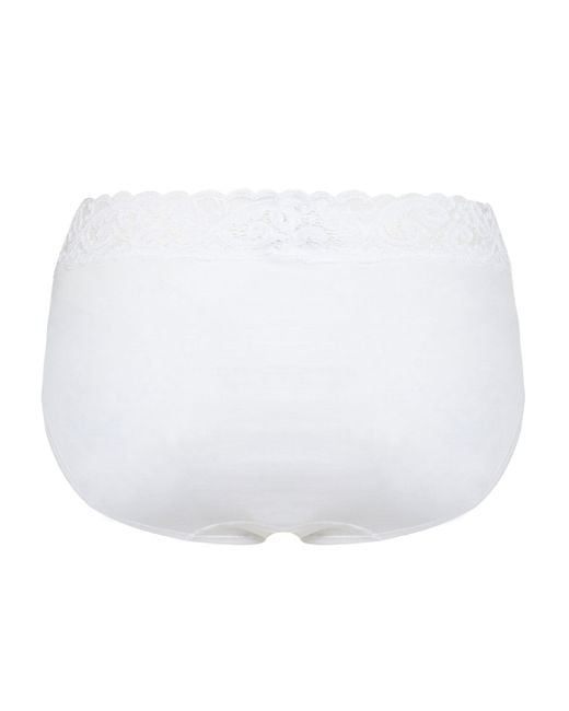 Hanro White Moments Midi Brief
