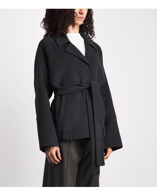 Khaite Black Wool Alder Jacket