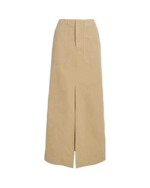 Rag & Bone Natural Leyton Maxi Skirt