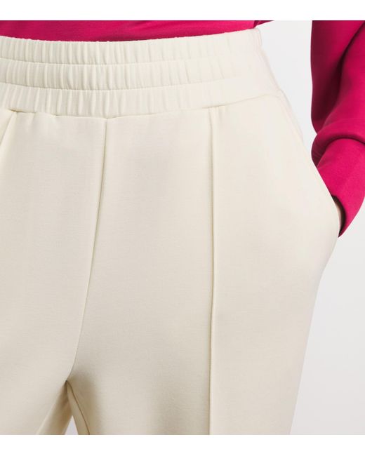 Varley White Freesoft Wide-Leg Sweatpants