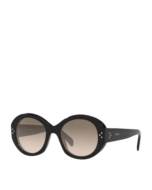 Céline Brown Round Sunglasses