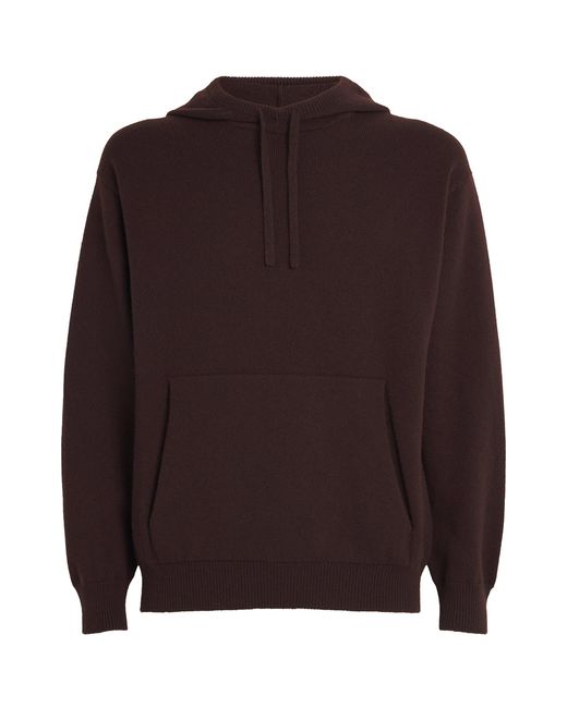 Harrods Brown Cashmere Hoodie for men