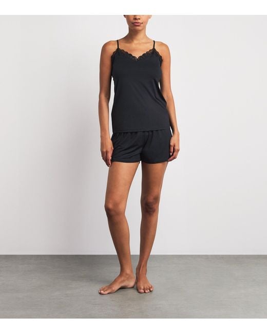 Falke Blue Delicate Touch Pyjama Shorts