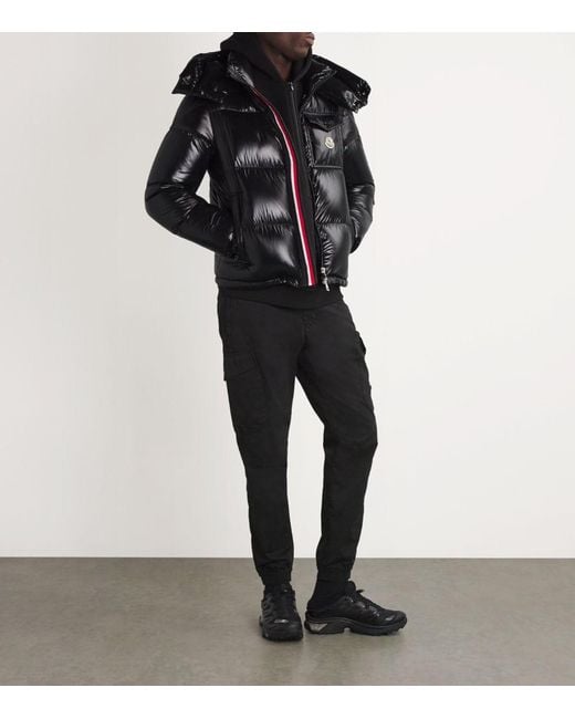 Moncler Down Montbeliard Puffer Jacket in Black for Men Lyst UK