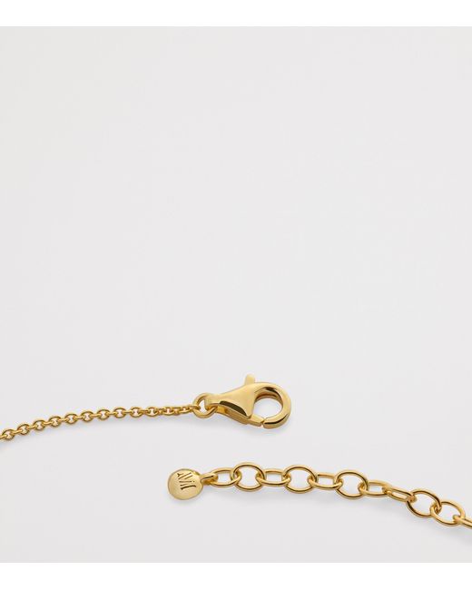 Monica Vinader Metallic Vermeil Mv Siren Muse Disc Chain Necklace