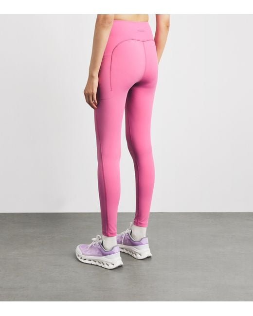 On Shoes Pink Train Leggings
